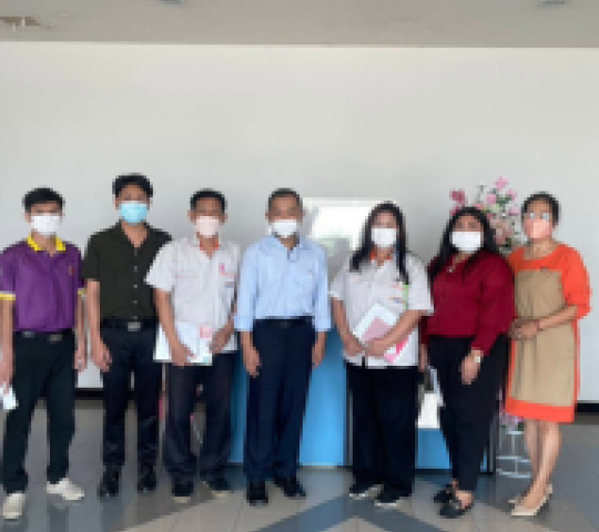 นิเทศนักศึกษาฝึกอาชีพในสถานประกอบการ บริษัท มูราคามิ แมนูแฟคเจอริ่ง (ไทยแลนด์) จำกัด.